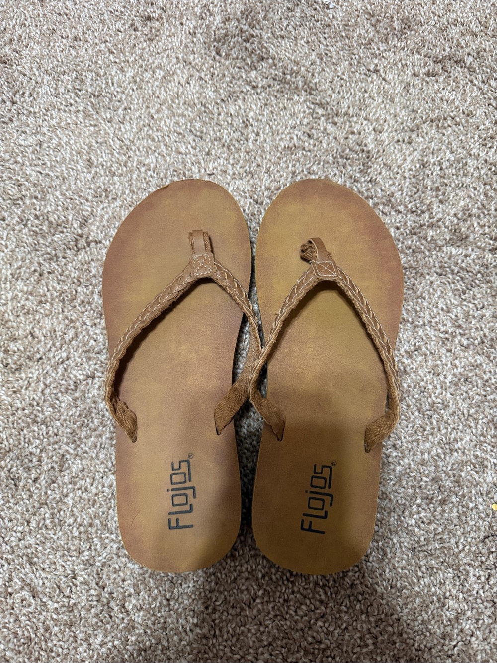 Flojos Braided Strap Flip Flops